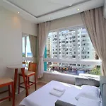 Studio de luxo para 4 pessoas com vista mar